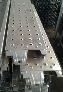 Ringlock rakennustelineet Steel Plank American Type