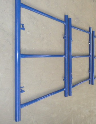 5′ x 4′ Sininen rakennustelineiden tukikehys kanadalaisilla lukoilla